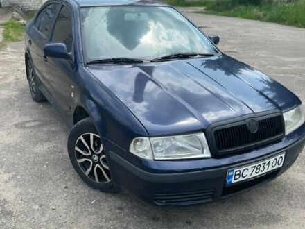 Синий Шкода Октавия, объемом двигателя 1.6 л и пробегом 353 тыс. км за 2999 $, фото 1 на Automoto.ua