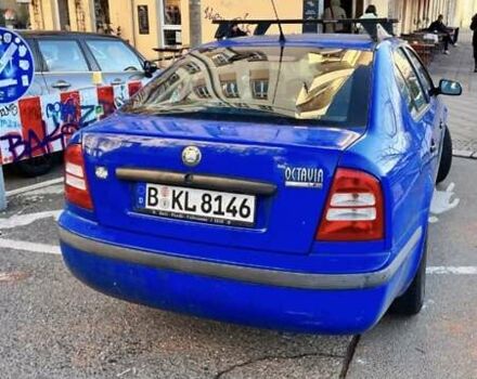 Синий Шкода Октавия, объемом двигателя 1.6 л и пробегом 165 тыс. км за 5250 $, фото 1 на Automoto.ua