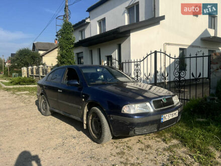 Шкода Октавия 2002 в Дрогобыче на Automoto.ua Синий Шкода Октавия, объемом двигателя 1.6 л и пробегом 450 тыс. км за 2300 $, фото 1 на Automoto.ua