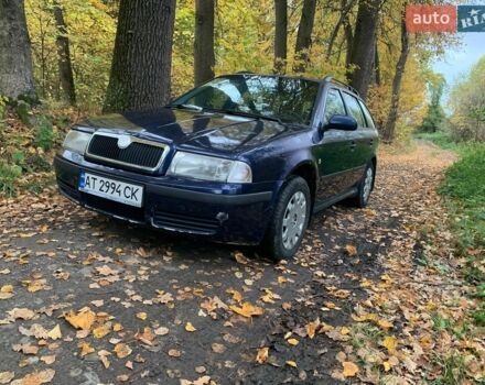 Синий Шкода Октавия, объемом двигателя 1.9 л и пробегом 283 тыс. км за 2800 $, фото 1 на Automoto.ua