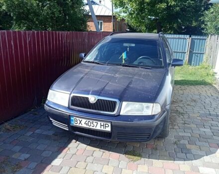 Синий Шкода Октавия, объемом двигателя 1.6 л и пробегом 293 тыс. км за 3200 $, фото 1 на Automoto.ua