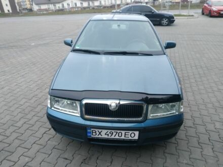 Синий Шкода Октавия, объемом двигателя 1.6 л и пробегом 415 тыс. км за 3900 $, фото 1 на Automoto.ua