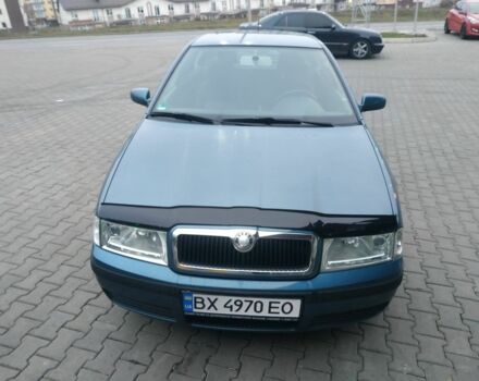 Синий Шкода Октавия, объемом двигателя 1.6 л и пробегом 415 тыс. км за 3900 $, фото 1 на Automoto.ua