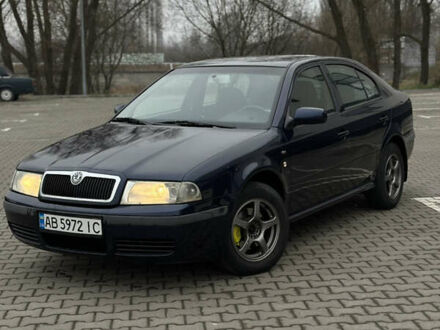 Синий Шкода Октавия, объемом двигателя 1.98 л и пробегом 410 тыс. км за 3700 $, фото 1 на Automoto.ua