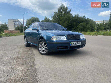 Шкода Октавия 2003 в Конотопе на Automoto.ua Синий Шкода Октавия, объемом двигателя 1.6 л и пробегом 267 тыс. км за 4200 $, фото 1 на Automoto.ua