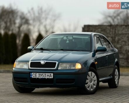 Синий Шкода Октавия, объемом двигателя 1.9 л и пробегом 329 тыс. км за 3950 $, фото 1 на Automoto.ua