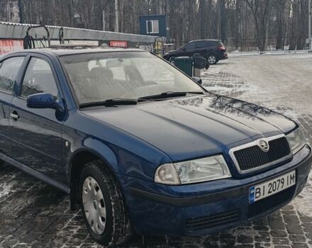 Синий Шкода Октавия, объемом двигателя 1.6 л и пробегом 240 тыс. км за 3700 $, фото 1 на Automoto.ua