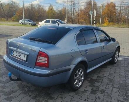 Синий Шкода Октавия, объемом двигателя 2 л и пробегом 337 тыс. км за 4600 $, фото 1 на Automoto.ua