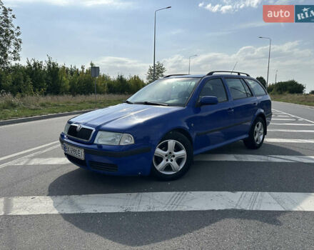 Синій Шкода Октавія, об'ємом двигуна 1.6 л та пробігом 236 тис. км за 4700 $, фото 1 на Automoto.ua
