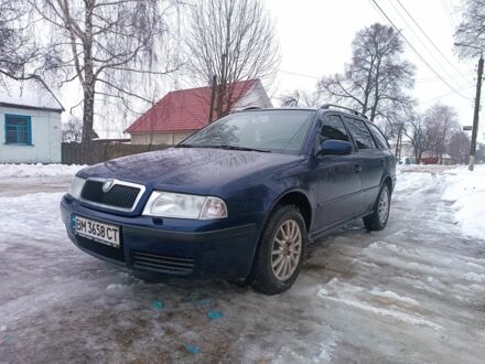Синий Шкода Октавия, объемом двигателя 1.6 л и пробегом 380 тыс. км за 4700 $, фото 1 на Automoto.ua