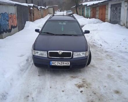 Синий Шкода Октавия, объемом двигателя 1.98 л и пробегом 279 тыс. км за 5500 $, фото 1 на Automoto.ua