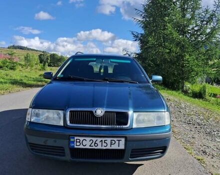 Синий Шкода Октавия, объемом двигателя 1.98 л и пробегом 273 тыс. км за 4500 $, фото 1 на Automoto.ua