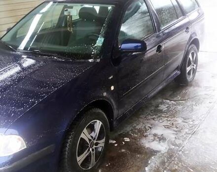 Синій Шкода Октавія, об'ємом двигуна 1.6 л та пробігом 220 тис. км за 4999 $, фото 1 на Automoto.ua