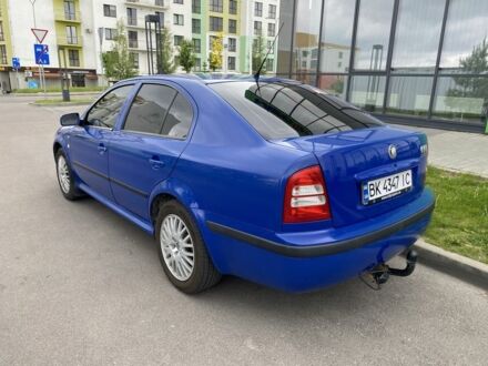 Синій Шкода Октавія, об'ємом двигуна 1.8 л та пробігом 190 тис. км за 5000 $, фото 1 на Automoto.ua