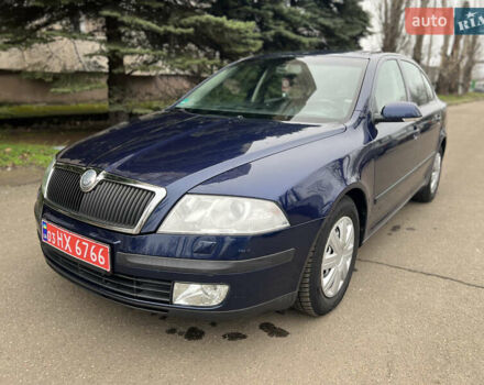 Синий Шкода Октавия, объемом двигателя 1.6 л и пробегом 187 тыс. км за 6300 $, фото 1 на Automoto.ua