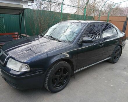 Синий Шкода Октавия, объемом двигателя 1.9 л и пробегом 380 тыс. км за 3900 $, фото 1 на Automoto.ua