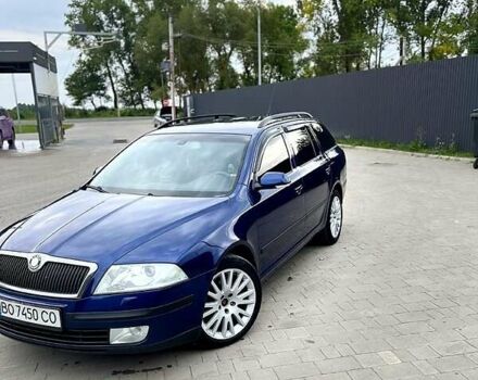 Синий Шкода Октавия, объемом двигателя 2 л и пробегом 290 тыс. км за 5999 $, фото 1 на Automoto.ua