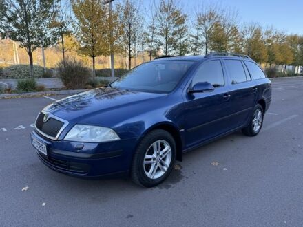 Синий Шкода Октавия, объемом двигателя 1.6 л и пробегом 146 тыс. км за 5499 $, фото 1 на Automoto.ua