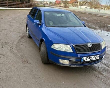 Синій Шкода Октавія, об'ємом двигуна 1.6 л та пробігом 217 тис. км за 5800 $, фото 1 на Automoto.ua