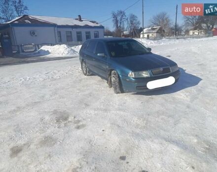 Синий Шкода Октавия, объемом двигателя 1.9 л и пробегом 296 тыс. км за 2599 $, фото 1 на Automoto.ua