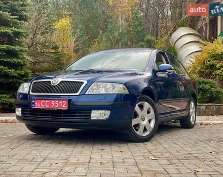 Синий Шкода Октавия, объемом двигателя 1.6 л и пробегом 189 тыс. км за 6390 $, фото 1 на Automoto.ua