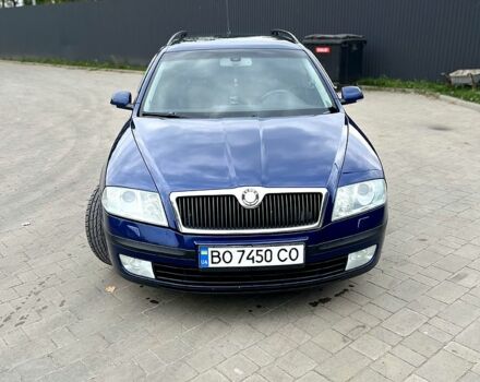Синий Шкода Октавия, объемом двигателя 2 л и пробегом 290 тыс. км за 5999 $, фото 1 на Automoto.ua