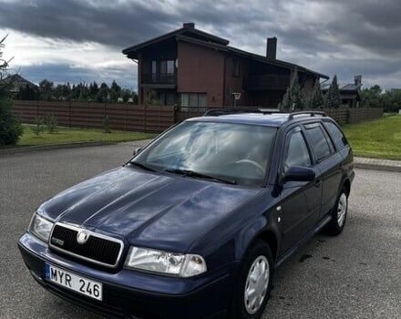 Синий Шкода Октавия, объемом двигателя 1.9 л и пробегом 185 тыс. км за 1352 $, фото 1 на Automoto.ua