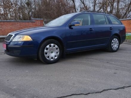 Синий Шкода Октавия, объемом двигателя 1.6 л и пробегом 256 тыс. км за 5600 $, фото 1 на Automoto.ua