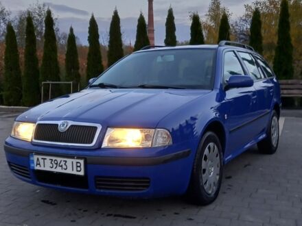 Синий Шкода Октавия, объемом двигателя 1.6 л и пробегом 286 тыс. км за 4300 $, фото 1 на Automoto.ua