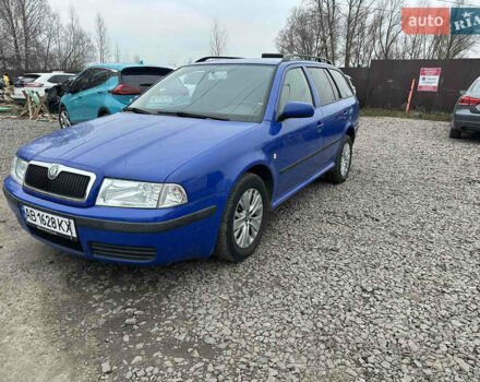 Синій Шкода Октавія, об'ємом двигуна 1.6 л та пробігом 220 тис. км за 5800 $, фото 1 на Automoto.ua