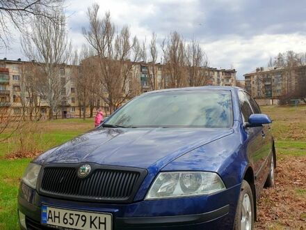 Синий Шкода Октавия, объемом двигателя 2 л и пробегом 139 тыс. км за 8500 $, фото 1 на Automoto.ua