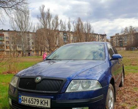 Синий Шкода Октавия, объемом двигателя 2 л и пробегом 139 тыс. км за 8500 $, фото 1 на Automoto.ua