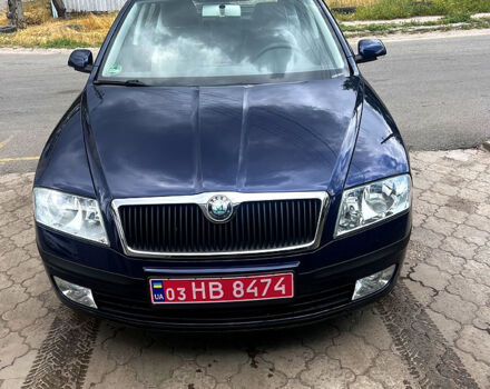 Синий Шкода Октавия, объемом двигателя 1.6 л и пробегом 196 тыс. км за 6300 $, фото 1 на Automoto.ua