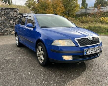 Синій Шкода Октавія, об'ємом двигуна 2 л та пробігом 362 тис. км за 4999 $, фото 1 на Automoto.ua