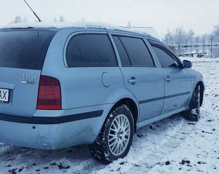 Синий Шкода Октавия, объемом двигателя 1.8 л и пробегом 150 тыс. км за 3700 $, фото 1 на Automoto.ua