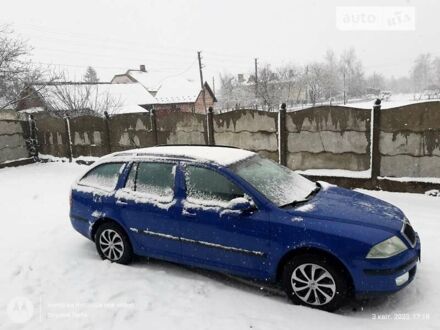 Синій Шкода Октавія, об'ємом двигуна 2 л та пробігом 330 тис. км за 5300 $, фото 1 на Automoto.ua