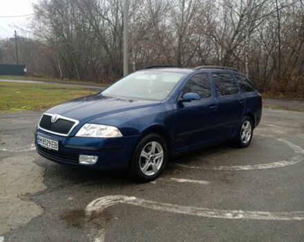 Синий Шкода Октавия, объемом двигателя 1.6 л и пробегом 208 тыс. км за 6500 $, фото 1 на Automoto.ua