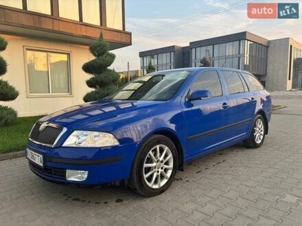 Синий Шкода Октавия, объемом двигателя 1.6 л и пробегом 236 тыс. км за 6500 $, фото 1 на Automoto.ua