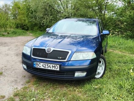 Синій Шкода Октавія, об'ємом двигуна 2 л та пробігом 340 тис. км за 6800 $, фото 1 на Automoto.ua