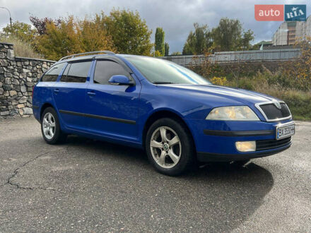 Шкода Октавия 2006 в Белой Церкве на Automoto.ua Синий Шкода Октавия, объемом двигателя 1.97 л и пробегом 365 тыс. км за 4999 $, фото 1 на Automoto.ua
