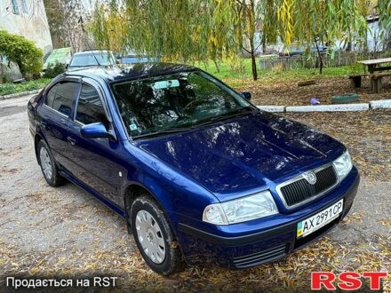 Синій Шкода Октавія, об'ємом двигуна 1.6 л та пробігом 157 тис. км за 5950 $, фото 1 на Automoto.ua
