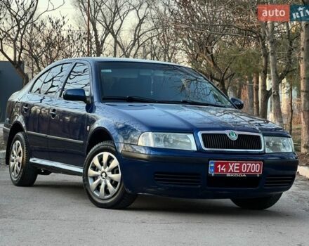 Синий Шкода Октавия, объемом двигателя 1.6 л и пробегом 247 тыс. км за 4650 $, фото 1 на Automoto.ua