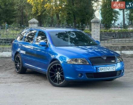 Синій Шкода Октавія, об'ємом двигуна 2 л та пробігом 264 тис. км за 6800 $, фото 1 на Automoto.ua