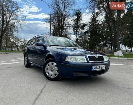 Синий Шкода Октавия, объемом двигателя 1.6 л и пробегом 292 тыс. км за 5450 $, фото 1 на Automoto.ua