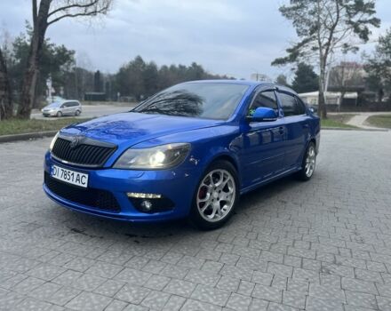 Синий Шкода Октавия, объемом двигателя 2 л и пробегом 222 тыс. км за 6800 $, фото 1 на Automoto.ua