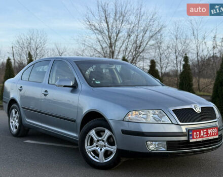 Синий Шкода Октавия, объемом двигателя 1.6 л и пробегом 214 тыс. км за 6550 $, фото 1 на Automoto.ua