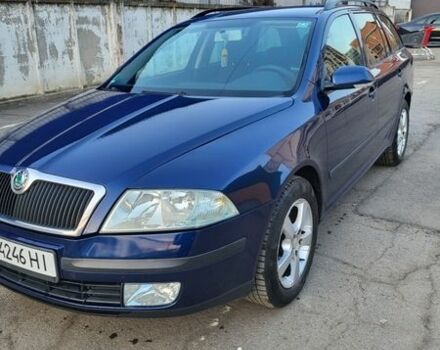 Синий Шкода Октавия, объемом двигателя 1.98 л и пробегом 190 тыс. км за 5750 $, фото 1 на Automoto.ua