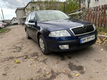 Синій Шкода Октавія, об'ємом двигуна 1.6 л та пробігом 204 тис. км за 6300 $, фото 1 на Automoto.ua