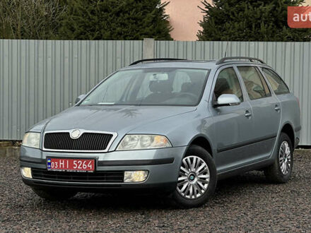 Синий Шкода Октавия, объемом двигателя 1.6 л и пробегом 212 тыс. км за 6250 $, фото 1 на Automoto.ua