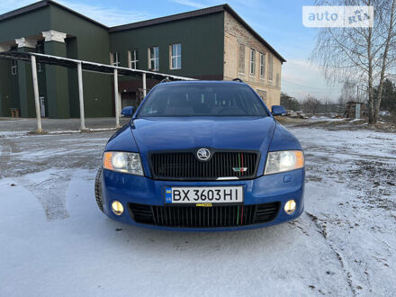 Шкода Октавия 2007 в Славуте на Automoto.ua Синий Шкода Октавия, объемом двигателя 2 л и пробегом 245 тыс. км за 7500 $, фото 1 на Automoto.ua